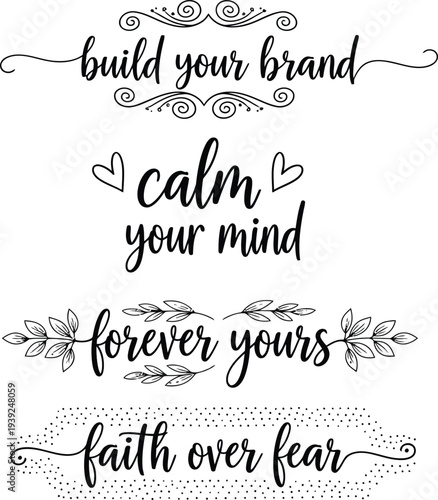 Inspirational quotes and phrases for motivation and personal growth