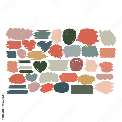 34 Paint Brush Stroke Svg Bundle