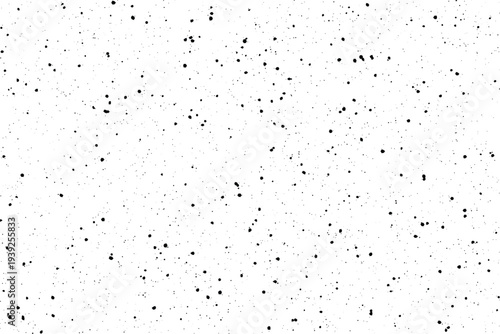 A distinct black dotted pattern is spread unevenly over a pure white background generating a unique visual