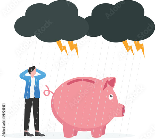 Professional Facing Financial Crisis under Storm