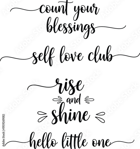 Inspirational quotes in elegant script for self-reflection and motivation