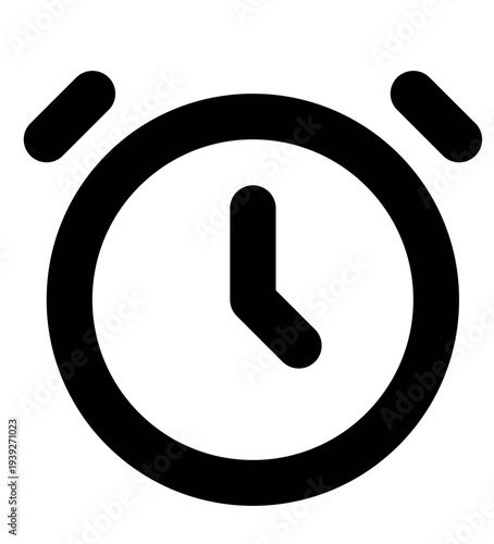 Modern stopwatch icon for time management and productivity