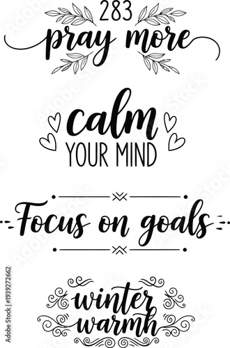 Elegant Inner Glow Script Typography