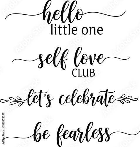 Inspirational quotes on a white background for self-reflection and personal growth