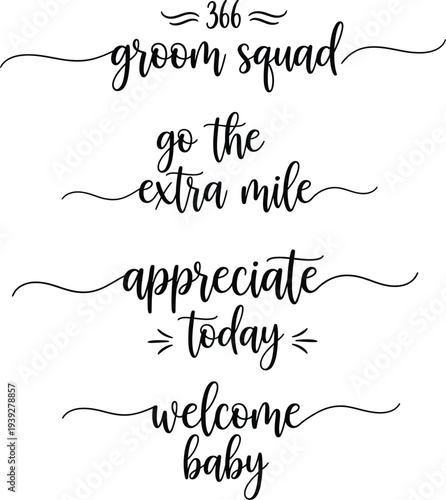 Inspirational quotes and phrases for various life events and occasions