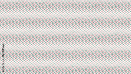 elegant pink and mint green seamless fish scale pattern features a minimalist repeating scallop design, creating a soft pastel background for modern textile and digital projects