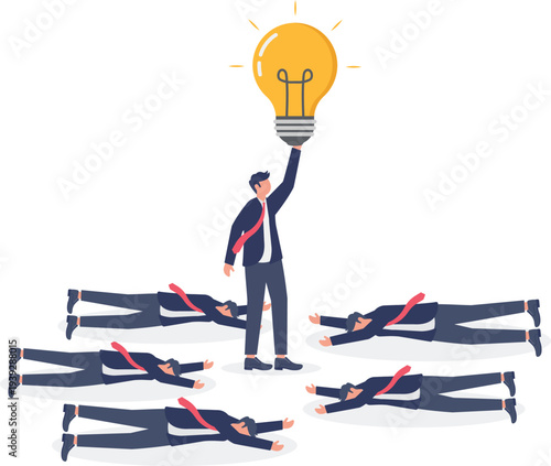 Professional Standing over Competitors for Idea