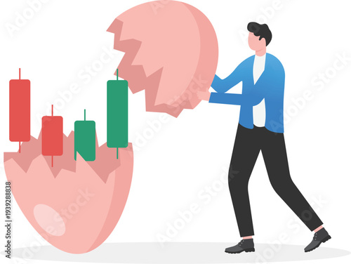 Professional Hatching with Market Stock Chart