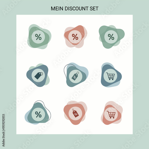 Discount Icon Set