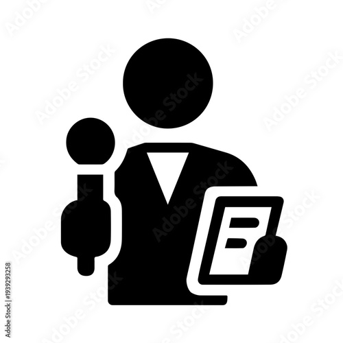 Journalist Icon