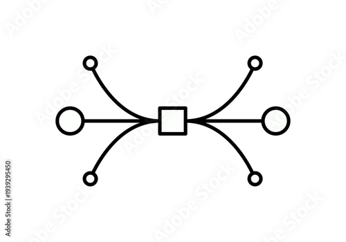 Puntos de ancla y manejadores de curvas bezier para herramientas de trazado y edición de vectores