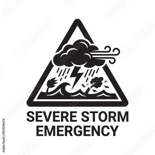 storm emergency icon
