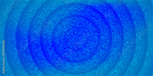 Blue glowing hexagon texture. Abstract neon hexagonal grid wallpaper. Navy honeycomb pattern backdrop. Vector modern technology, business, science, healthcare, medicine, presentation design background