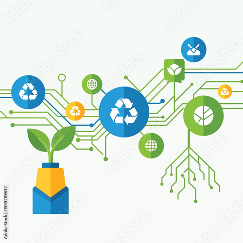 Eco-Friendly Technology Concept