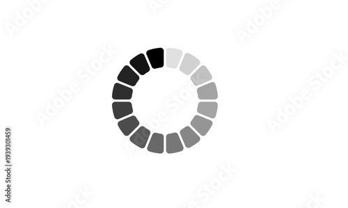 Loading Spinner Icon Progress Indicator for Web and App Development