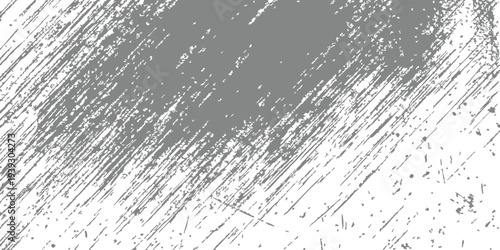 Abstract diagonal scratched grunge texture background with gray distressed marks and rough artistic details vector illustration
