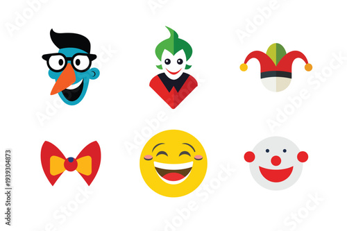 April Fools Day Vector Bundle