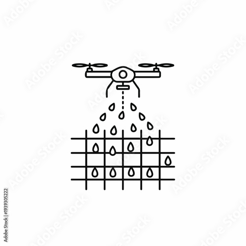 Precision agriculture using cutting-edge drone technology delivers water for farming, offering an efficient and sustainable solution to nourish crops.