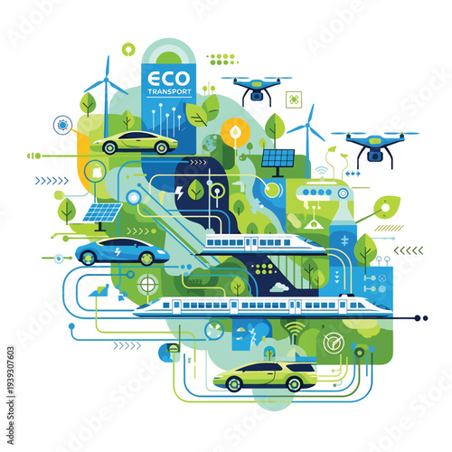 Sustainable Transport Concept
