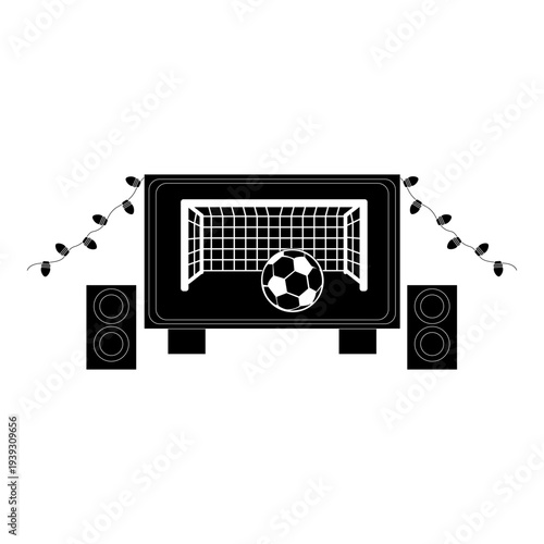 backyard and home setups: casual outdoor viewing setups projectors, patio televisions, or garage spaces where neighbors and friends gather