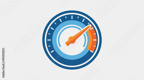 Featuring a sleek speedometer graphic, this image depicts measurement, speed, and performance, symbolizing progress and efficiency in various industries and applications.