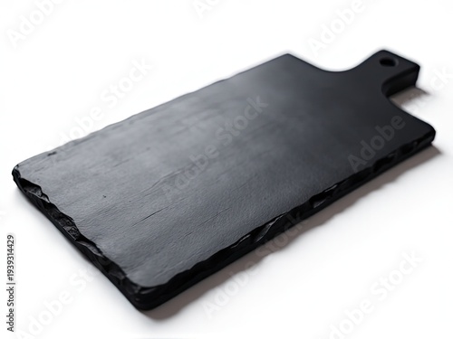 A simple cutting board on a clean white surface