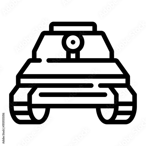 tank line icon