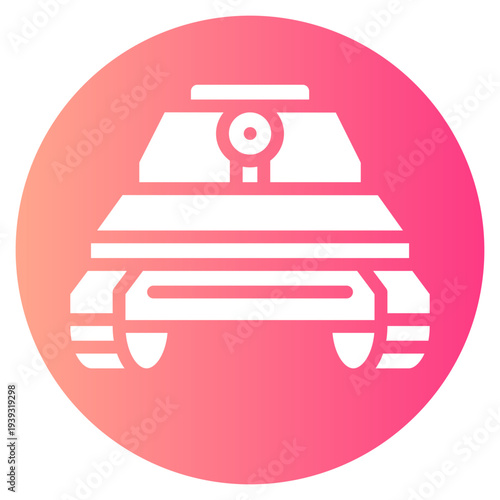 tank gradient icon