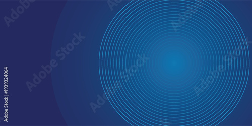 Bright blue dynamic abstract vector background with diagonal lines. 3d cover of business presentation banner for sale event night party. Fast moving soft circle wave line stripe decoration VECTOR