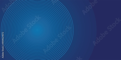 Bright blue dynamic abstract vector background with diagonal lines. 3d cover of business presentation banner for sale event night party. Fast moving soft circle wave line stripe decoration VECTOR