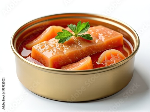 Freshly prepared meal with a garnish of parsley, ideal for showcasing culinary delights or food styling