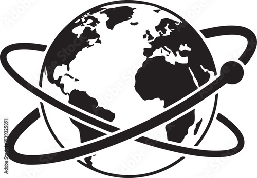 Set of 25 black art and craft icons vector