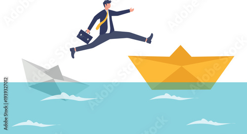 Professional Jumping Between Success and Failure