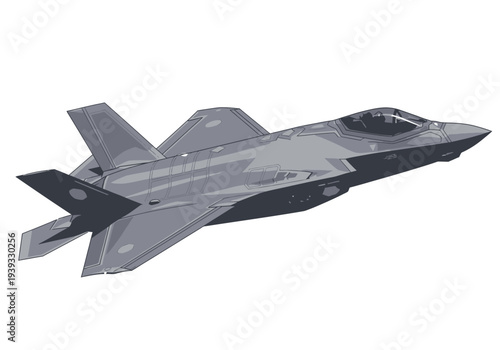 F35 Fighter Jet Military Aircraft.