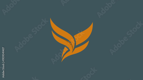 The image illustrates a captivating abstract design of stylized wings, representing freedom, personal growth, and transformation through dynamic colorful shapes in a modern style.