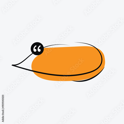 Speech bubble in popart style