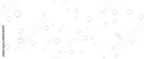 A serene and peaceful scene of numerous bubbles floating gently in the air, creating a calming atmosphere, viewed from a straightforward perspective.