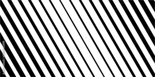 Abstract black and white striped background with diagonal lines creating a visual pattern and optical illusion