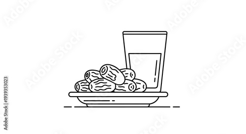 Tacos on a plate with glass.