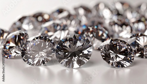 Sparkling Diamonds - A Collection of Precious Gems.