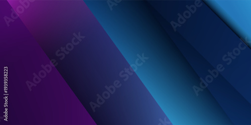 3d rendering of purple and blue abstract geometric background. Scene for advertising, technology, showcase, banner, cosmetic, fashion, business, metaverse, cyber. Sci-Fi Illustration. Product display