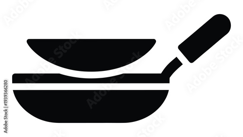 Nonstick dosa tawa flat cooking pan for making dosa or pancakes