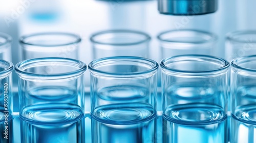 Close-up of laboratory sample tubes inside a scientific centrifuge, representing research and medical analysis