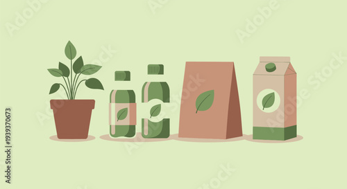 Eco-friendly packaging and products for a sustainable lifestyle.