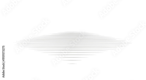 Abstract Horizon Line with Subtle Gradient and Horizontal Stripes