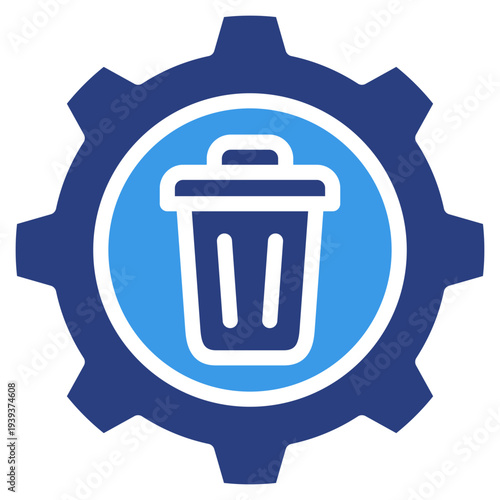 Waste Management  Icon Element For Design