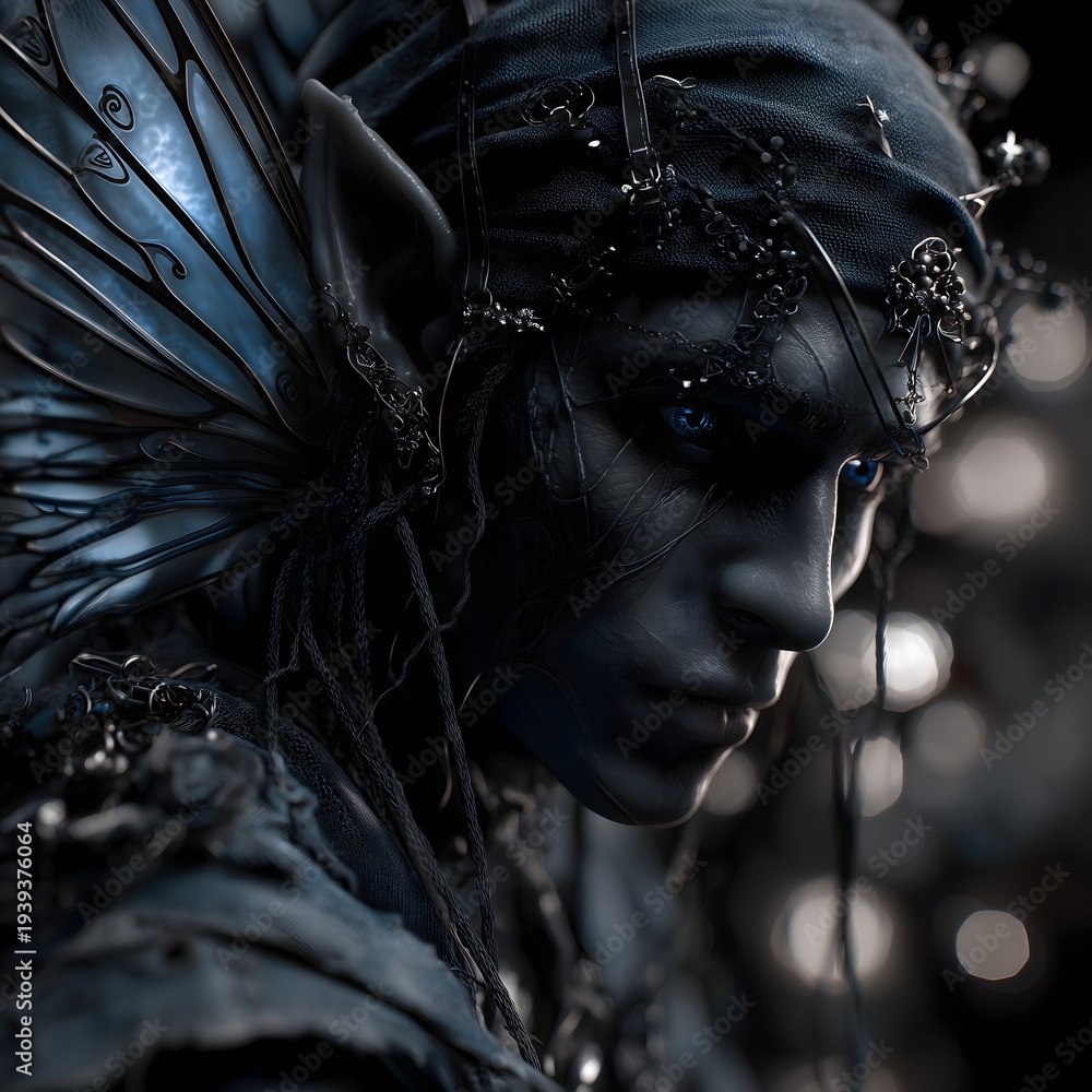 custom made wallpaper toronto digitalFantasy fae in enchanted woods