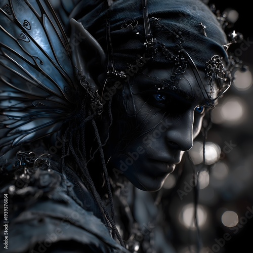 Wallpaper Mural Fantasy fae in enchanted woods Torontodigital.ca