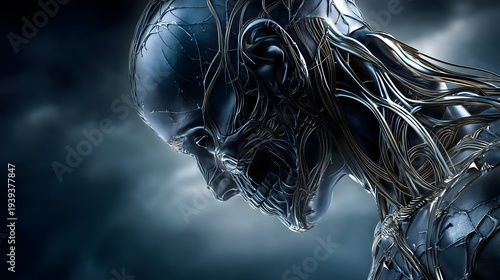 Wallpaper Mural Sleek halloween guardian dark realm art Torontodigital.ca