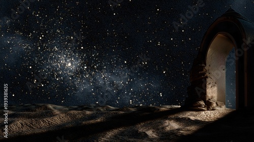 Wallpaper Mural Halloween trickster in desert night Torontodigital.ca